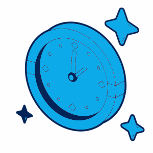 One-time cleaning service icon