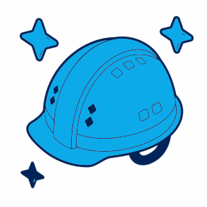 Post-renovation cleaning service icon